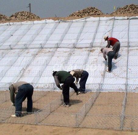 鍍鋅生態護坡格賓網